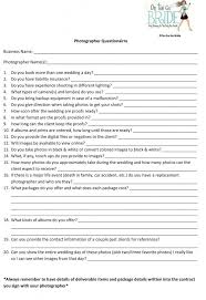 Wedding Planner Wedding Planner Questions For Bride Wedding Photographer Questions Wedding Photography Tips Wedding Questionnaire