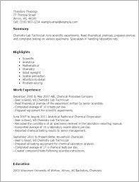 Check spelling or type a new query. Lab Technician Resume Example Myperfectresume
