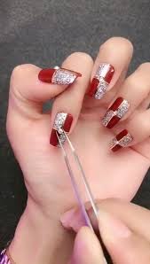 Simple Nails Art Design Video Tutorials Compilation Part 136 Art Compilation Design Nai Nail Art Designs Videos Simple Nail Art Designs Cat Nail Art