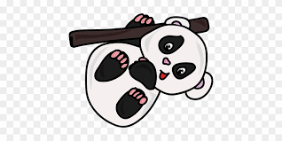 Cartoon Zoo Panda Cute White Black Gambar Kartun Panda Lucu Free Transparent Png Clipart Images Download