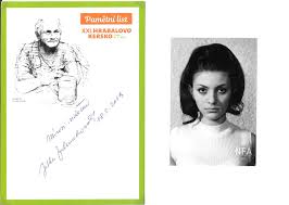 In the 1960s, she lived with the singer waldemar matuška. Autogramymira Jitka Zelenohorska