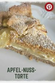 Rezept Apfel Nuss Torte Knuspriger Boden Raffiniert Belegt Kuchen Und Torten Rezepte Kuchen Und Rezepte