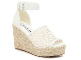 Black And White Espadrille Wedges Steve Madden Joni Espadrille Wedge Sandal Espadrilles Wedges White Espadrille Wedges Gold Wedge Shoes