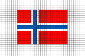 Flag Of Bouvet Pixel Art Pixel Art Drapeau Pixel