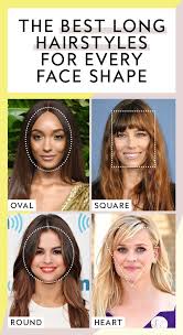 The Best Long Hairstyles For Every Face Shape Face Shapes Long Face Hairstyles Long Hair Styles