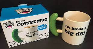 Im Kinda A Big Dill Ceramic Coffee Mug Cup 24 Oz Bigmouth New In Box Pickles Bigmouth Big Cup Of Coffee Big Dill Mugs