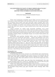 Jabatan warisan negara has an office in jalan istana. Https Jurnal Umsb Ac Id Index Php Menarailmu Article Download 956 835