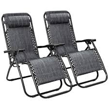 Flamaker Patio Zero Gravity Chair Outdoor Folding Lounge Chair Recliners Adjustable Lawn Lounge Zero Gravity Chair Outdoor Lounge Chair Outdoor Outdoor Chairs