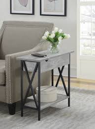 Convenience Concepts Tucson Electric Flip Top Table Walmart Com In 2020 Flip Top Table Living Room End Tables Table Lamps Living Room