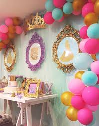 Ava S Disney Princess Tea Party Catchmyparty Com Princess Birthday Party Decorations Princess Theme Birthday Party Princess Party Decorations