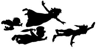 Peter Pan Darlings Silhouette Google Search Peter Pan Silhouette Disney Silhouettes Disney Silhouette