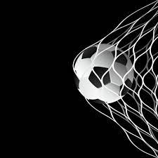 Soccer Ball In Goal Net Vector Vector And Png Soccer Backgrounds Soccer City Football Ball
