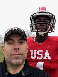 Gulf Coast football coaches with Team USA at International Bowl