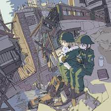 yuuri, chito, and nuko (shoujo shuumatsu ryokou) drawn by pantsu-ripper |  Danbooru