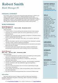 • promote an organizational culture that qualifications minimum qualifications • degree/ diploma in banking, finance, business or its. Bank Manager Resume Samples Qwikresume