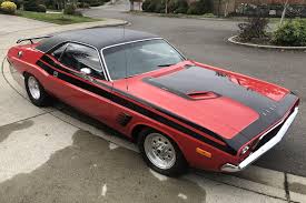 Image result for Bright Red 1973 Challenger