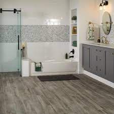 Lifeproof vinyl bathroom floor installation in 2021 lifeproof vinyl flooring vinyl flooring floor installation. Lifeproof Shadow Wood 6 In X 24 In Porcelain Floor And Wall Tile 14 55 Sq Ft Case Lp33624hd1pr The Home Depot Wood Tile Bathroom Floor Bathrooms Remodel Wood Tile Bathroom