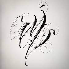 Either combined with a small piece of art or simply just alphabets, they give a clear vision of what the wearer wants to show. Letter M Tattoo Fonts Novocom Top