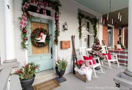 Image result for Christmas porch decorating