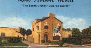 Vintage Postcard Ross Avenue Motel Dallas Texas The South S Finest Colored Motel Motel Vintage Postcard Postcard