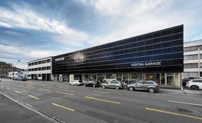 Centra Garage Grosste Solarstrom Fassade In Basel Ee News Ch