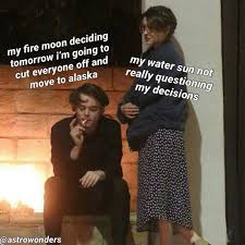 Astrology Memes And More On Instagram Are Your Sun And Moon Signs Besties Or Enemies Part 1 Water And Air Signs I M Doi In 2021 Moon Signs Birth Chart Air Signs