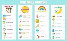 Image Result For Pictogram Morning Routine Toddler Routine