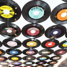 See more ideas about vinyl record art, record painting, painted records. How To Cover A Wall In Vinyl Records Damage Free Blue I Style