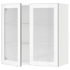 Cabinet doors, custom cabinet doors, kitchen cabinet doors & more Sektion Wall Cabinet With 2 Glass Doors White Jutis Frosted Glass 30x15x30 Ikea