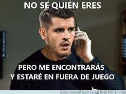 Estos juegos macabros son maniobrados por un asesino conocido. Foto 1 Alvaro Morata Y Su Fuera De Juego Deja Ola De Memes Diario El Heraldo