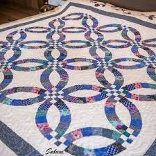 Pin By Q For Quilts On Homemade Quilt Sale In 2021 Double Wedding Ring Quilt Wedding Ring Quilt Double Wedding Rings
