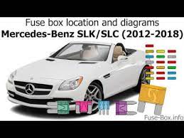 After seeing many requests for fuse diagrams, and realizing that the fuse panels have gone through several iterations through the years, i decided to go through wis and · registered. Fuse Box Location And Diagrams Mercedes Benz Slk Slc 2012 2018 Youtube