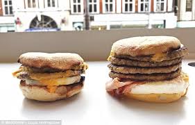 How does mcdonald's make egg mcmuffins? Triple Sausage Egg Mcmuffin For 3 Extra With Mcdonald S Hack Daily Mail Online