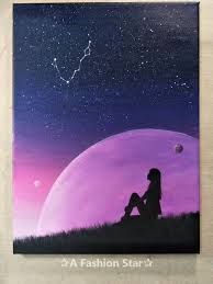 Wie Fange Ich An Auf Leinwand Zu Malen Easy Oil Paintings Auf Easy Fange Ich Leinwand Malen In 2020 Cute Canvas Paintings Easy Canvas Painting Oil Painting