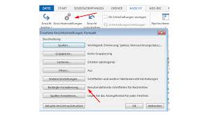 Wählen sie den befehl ansichten verwalten. Microsoft Outlook Optimieren Die Besten Tipps Und Tricks Zu Outlook 2013 2016 Computerwoche De