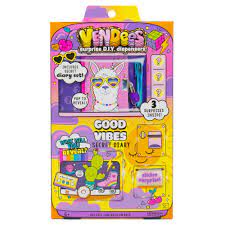 Pull, reveal and play with vendees surprise diy dispensers! Mini Vendees Express Yourself Diary Surprise D I Y Dispenser Walmart Com Walmart Com