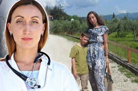 Dr Julija Stepnva iz Ukrajine u izbegličkom kampu u Vranju