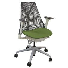 Herman Miller Sayl Used Conference Chair Gray Back And Green Seat National Office Interiors And Liquidators Conference Chairs Office Interiors Furniture Design Modern