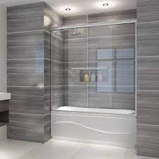 Sliding Bathtub Door Shower Tub