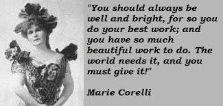 Marie Corelli&#39;s quotes, famous and not much - QuotationOf . COM via Relatably.com