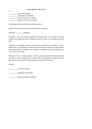 In the 21 st century?. 35 Formal Business Letter Format Templates Examples á… Templatelab