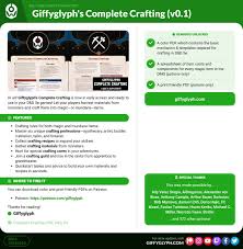 Likewise, i'm picky about my recipes, which i prefer in two varieties: Giffyglyph On Twitter It Is Done Giffyglyph S Complete Crafting V0 1 Is Now In Early Access And Ready To Run These 15 Pages Help You To Add Immersive Crafting To Your Dnd 5e Games