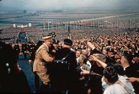 Image result for hitler saluting color