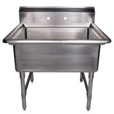 stainless steel utility sink