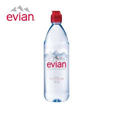 Maybe you would like to learn more about one of these? Evian Natural Mineral Water Sports Bottle 750ml