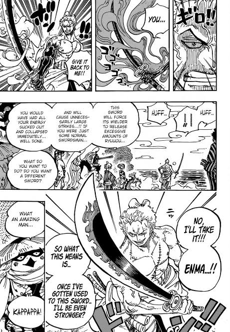 Powers & Abilities - Zoro's mastered Enma., Page 2