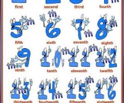 ordinal numbers busyteacher free printable worksheets for