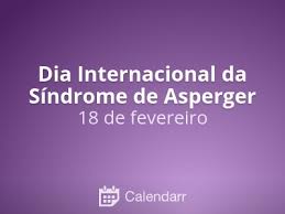 Asperger syndrome (as), also known as asperger's, is a neurodevelopmental disorder characterized by significant difficulties in social interaction and nonverbal communication. Dia Internacional Da Sindrome De Asperger 18 De Fevereiro De 2021 Calendarr