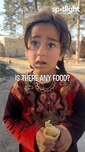 She held a piece of bread, but when she opened it, there was nothing  inside. Looking at our team, she simply said, "I'm hungry." ✓ Donate here