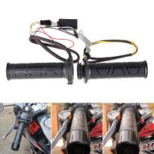 Bmw combination switch for heated grips c600/650 sport (k18). Universal 7 8 Motorrad Elektrische Heizung Griff Erhitzt Grips Lenker Warmer Schwarz Farbe Guidon Poignees Moto